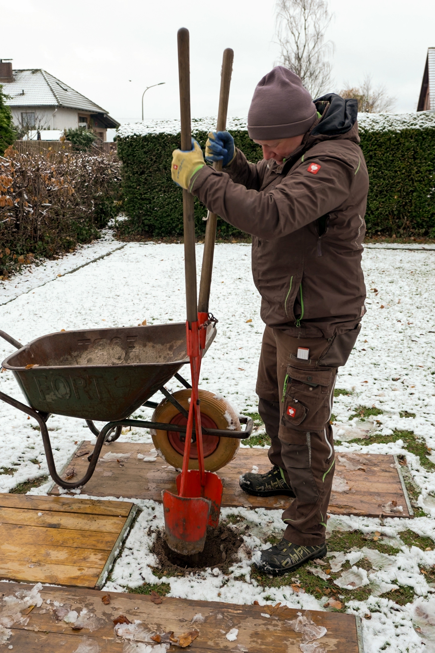 Fredi bei der Arbeit 1
